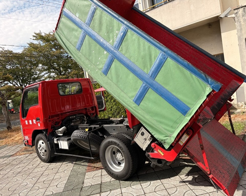 収集車見学の様子