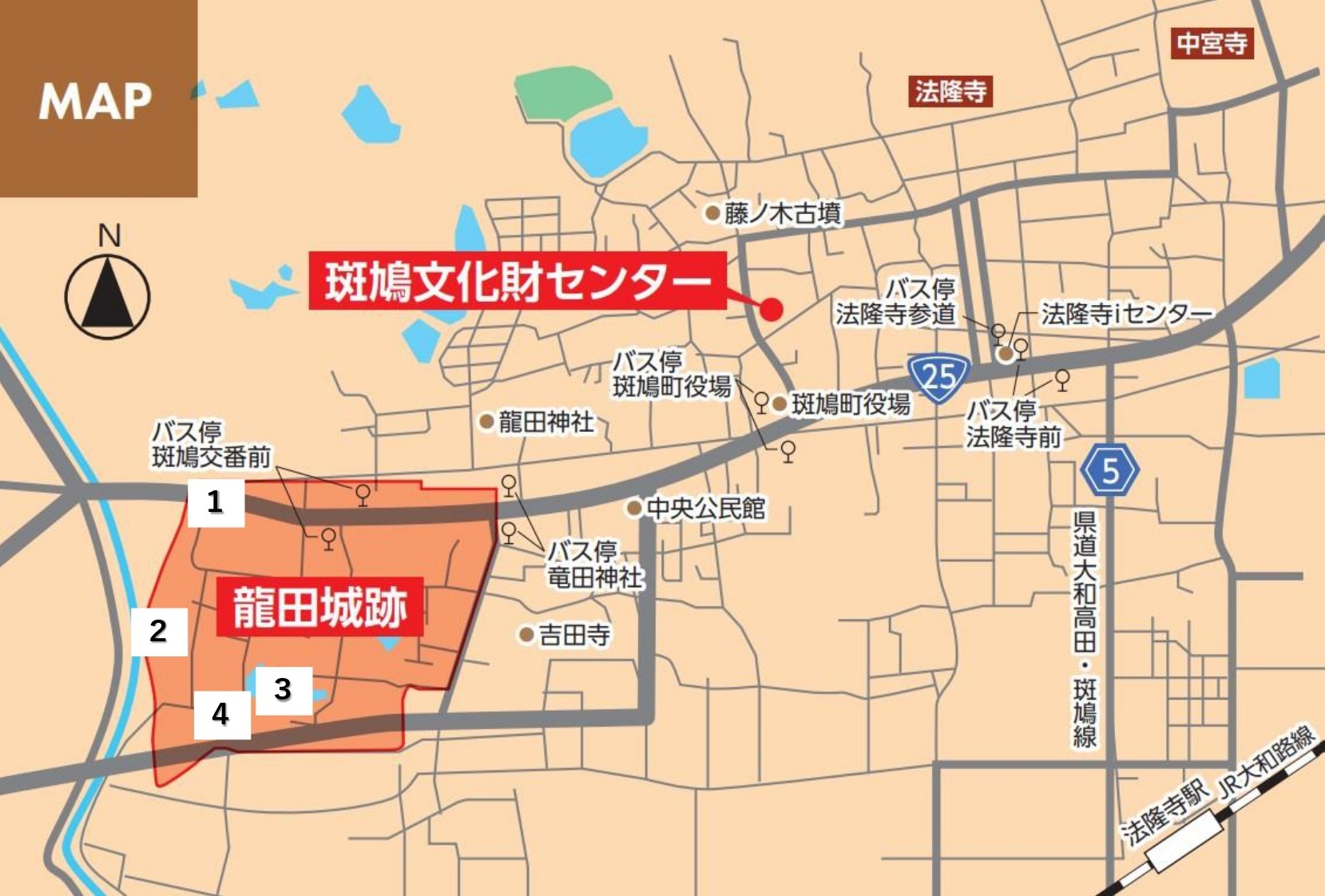 スポットラリー地図