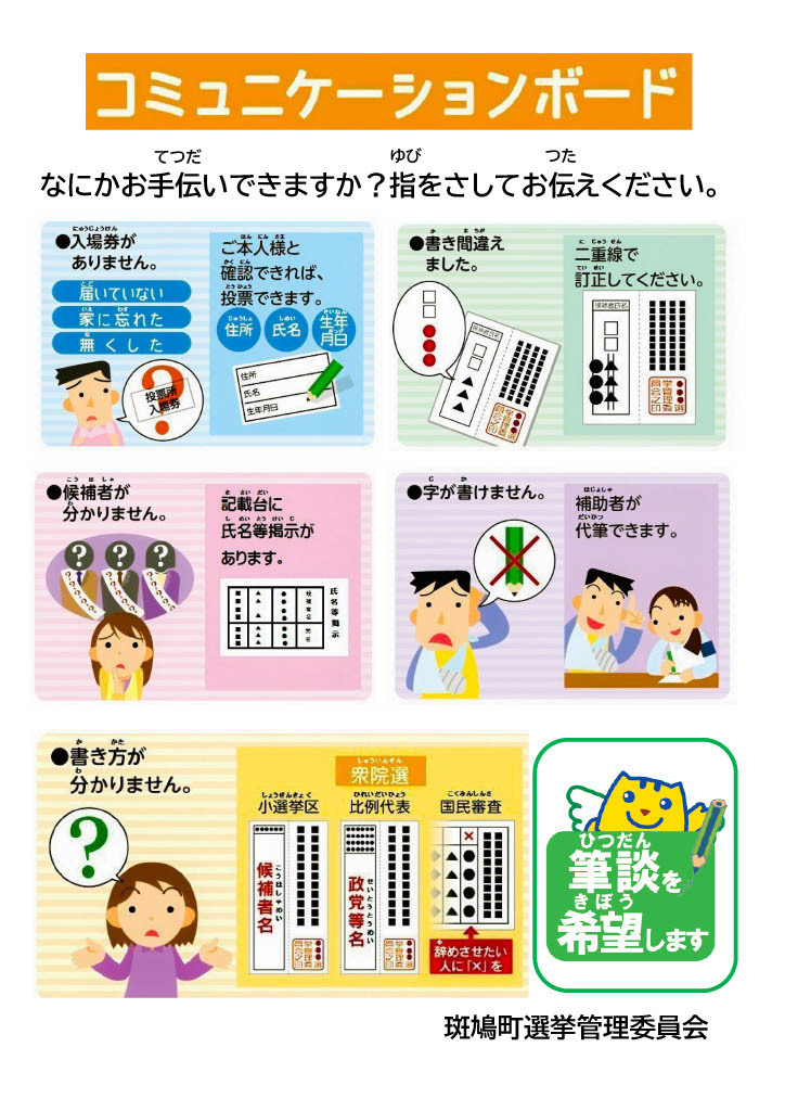 コミュニケーションボード